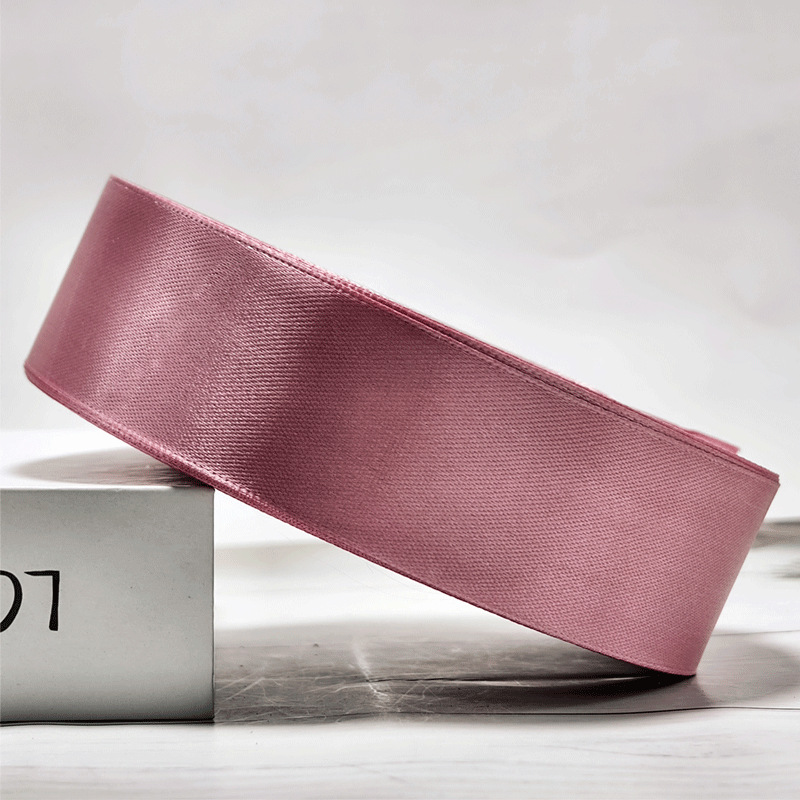 4cm de color sólido gran cinta decoración de flores pastel de cumpleaños correa hecha a mano material DIY embalaje de regalos de vacaciones