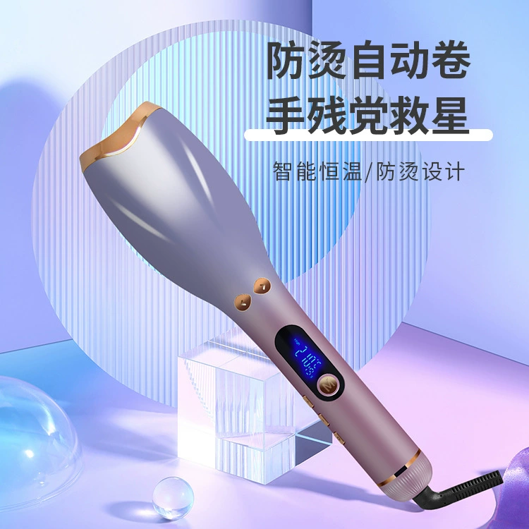 Новые влажные и сухие ленивые бигуди для волос Beauty Hair Rose CURLER отрицательный ион большая волна Автоматическая вращающаяся бигуди для волос