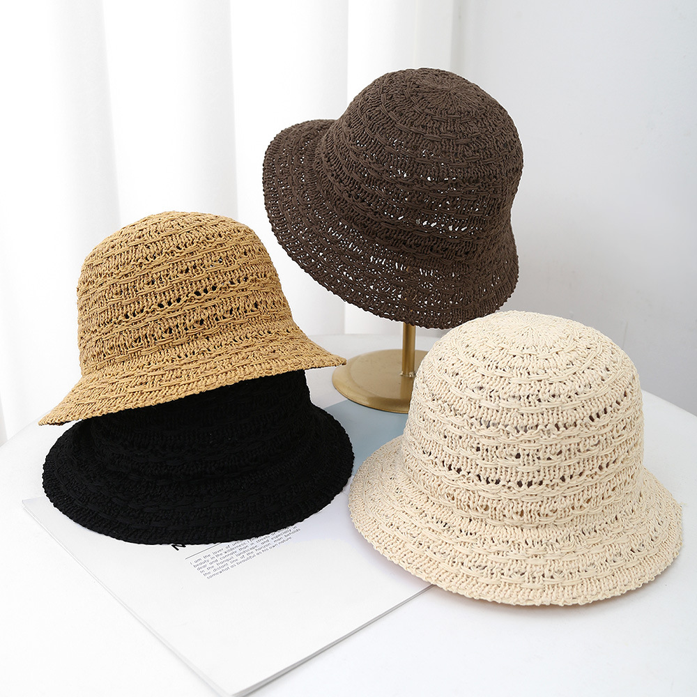 Summer Korean style Korean simple and fashionable knitted fisherman…