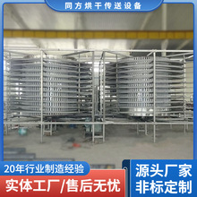 海鲜肉类冷冻机 水饺馄饨速冻塔 面包甜点食品车间冷却发酵螺旋塔