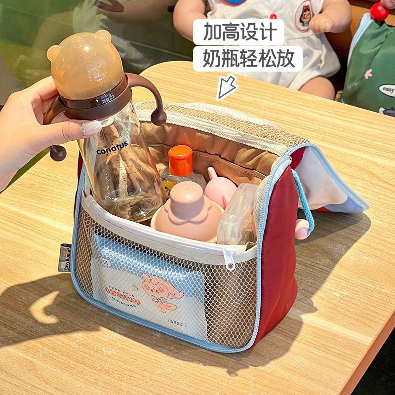 I Was Conquered by This Mommy Bag! Portable Mommy Bag for Mother and Baby to Go Out, Lightweight Baby Bottle Storage Bag