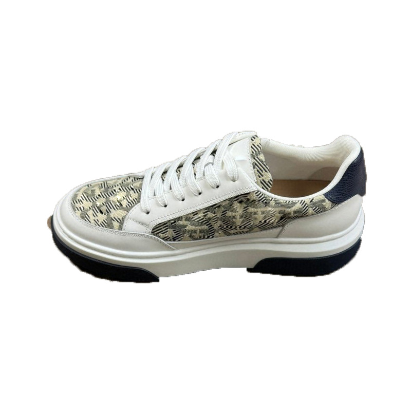 Modas de alta calidad, zapatos deportivos casuales de correa baja, zapatos de hombre cómodos con suela gruesa.