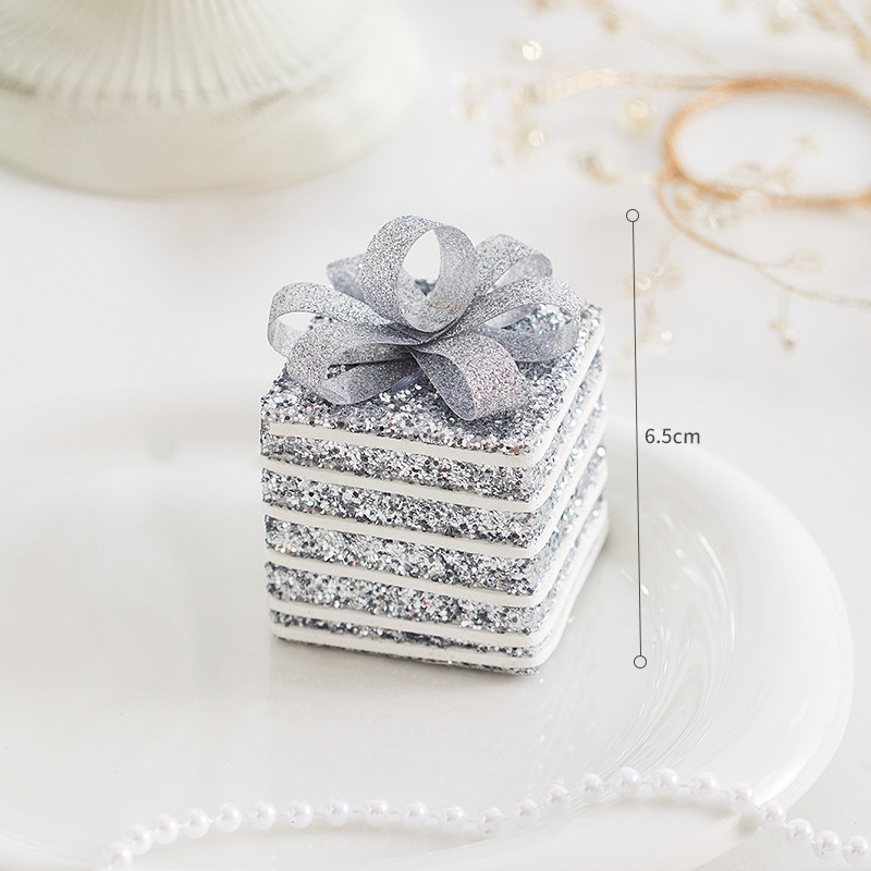 Colgante de Navidad decoración árbol de Navidad hecha a mano DIY decoración escena diseño pequeño regalo atmósfera colgante bola de Navidad