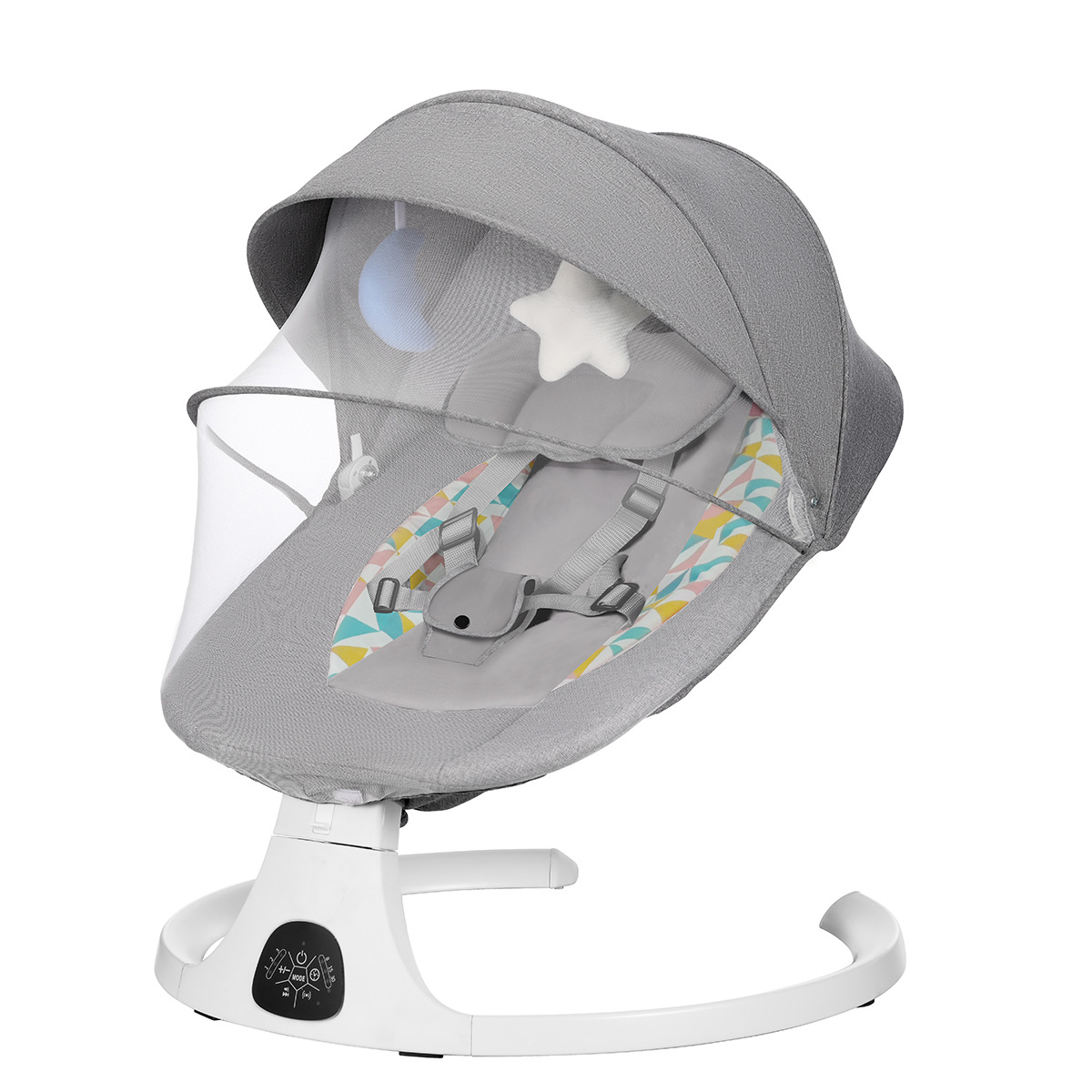 Silla transfronteriza para bebés, silla de mecedora eléctrica para bebés, silla inteligente para dormir para recién nacidos