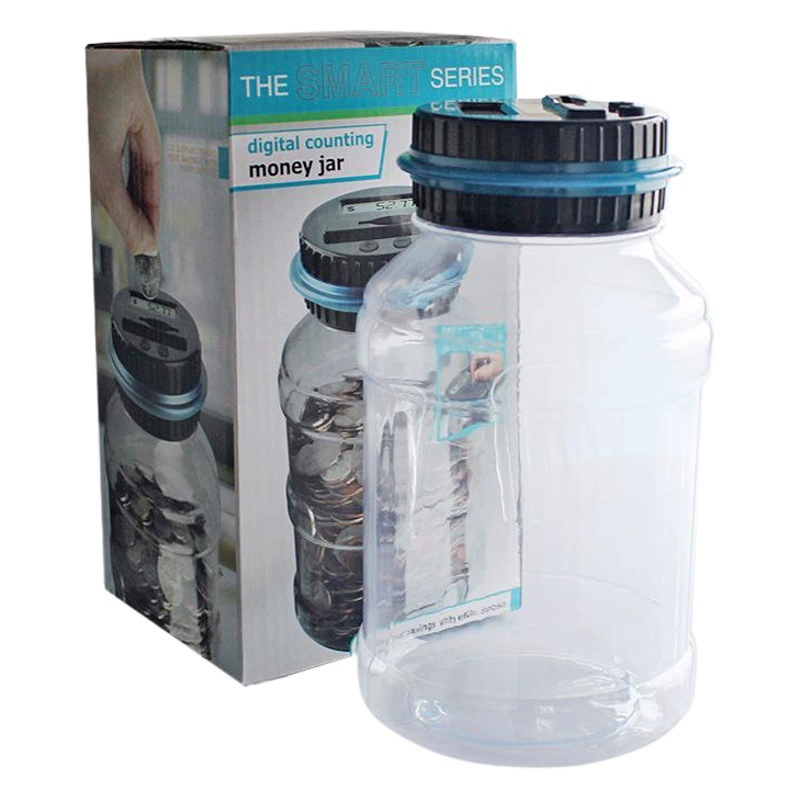 Электронный счетчик копилки евро