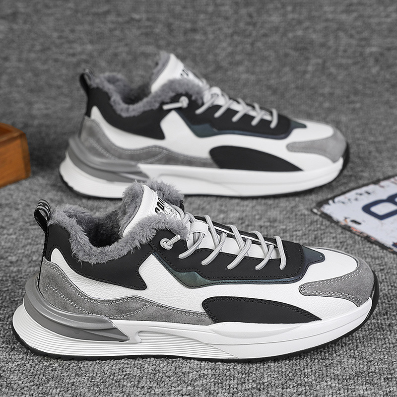 Zapatos de hombre invierno 2023 nuevos deportes casuales zapatos de argán hombres primavera retro malla caliente desodorante zapatos de moda