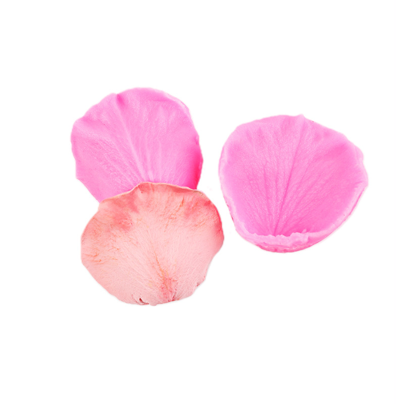 Hojas pétalos de rosa fondant molde de silicona peonía simulación flor AI su azúcar textura de doble cara azúcar flor molde de silicona