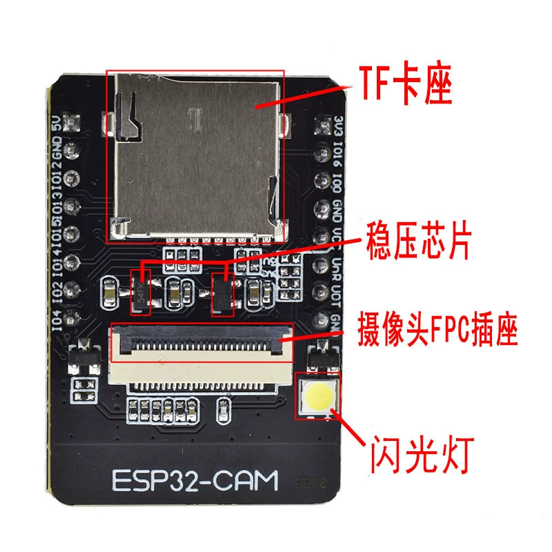 Набор разработки ESP32 CAM с модулем OV2640 WiFi+Bluetooth