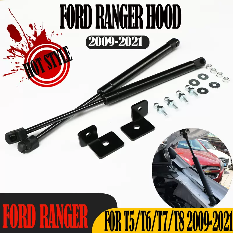 适用于09-24福特撼路者Ranger T5/T6/T7/T8/T9引擎盖改装液压杆