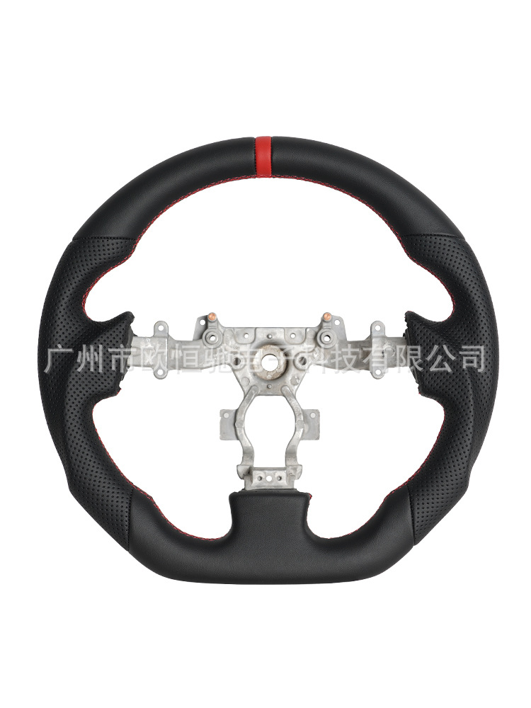 Cross-Border Hot-Selling Product Suitable for Nissan Gt-R 09-16 Models, Full Leather Car Steering Wheel Modification and Upgrade Parts