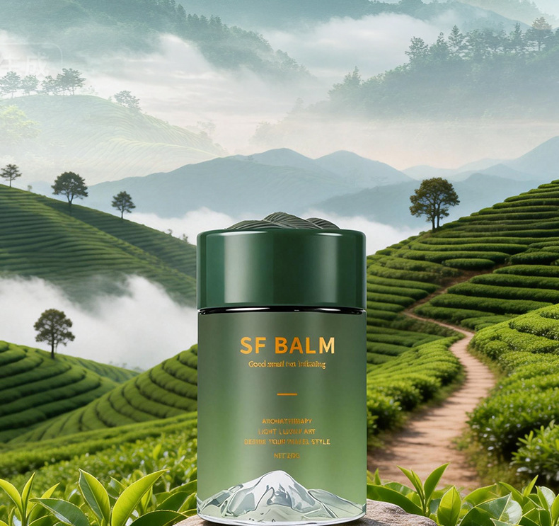 New high-end car air freshener, long-lasting deodorizing solid fragrance balm for cars and bedrooms