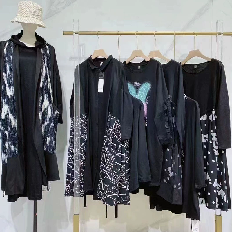 Amazon Four Seasons Подсолнух 25, осенняя одежда, женское платье больших размеров, брендовая скидка, женская партия первой руки