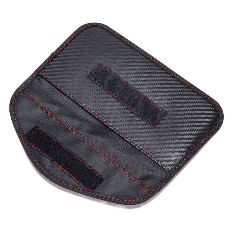 Сумка для защиты сигнала мобильного телефона RFID Новая внешняя торговля углеродное волокно антирадиационная сумка для ключей от автомобиля 6,5-дюймовая сумка для машинного сообщения