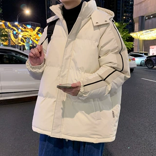 港风cityboy棉服男冬季加厚保暖宽松棉袄情侣棉衣潮牌面包服外套