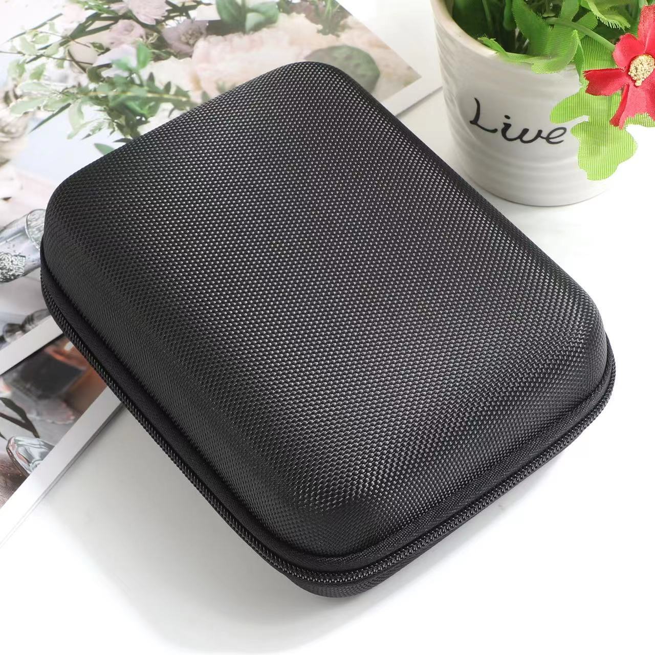 拉链收纳盒EVA耳机移动电源硬盘包3c电子产品包话筒U盘数码收纳包