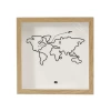 Wood Color-Map Frame-Travel Around the World