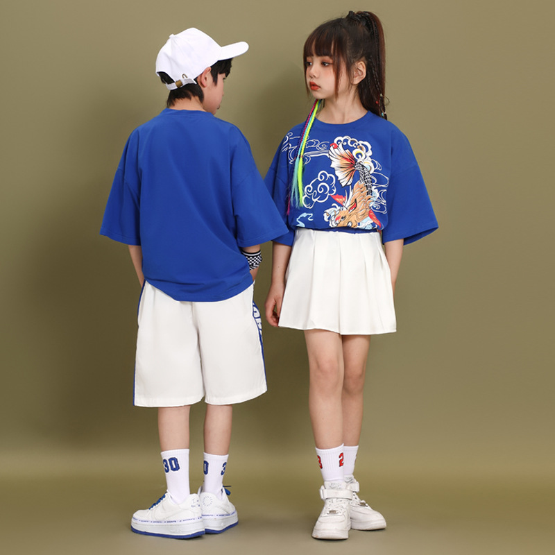 Children's June 1 Costume Cheerleading Dance Costume Boys' Hip Hop Street Dance Costume Girls' Jazz Costume