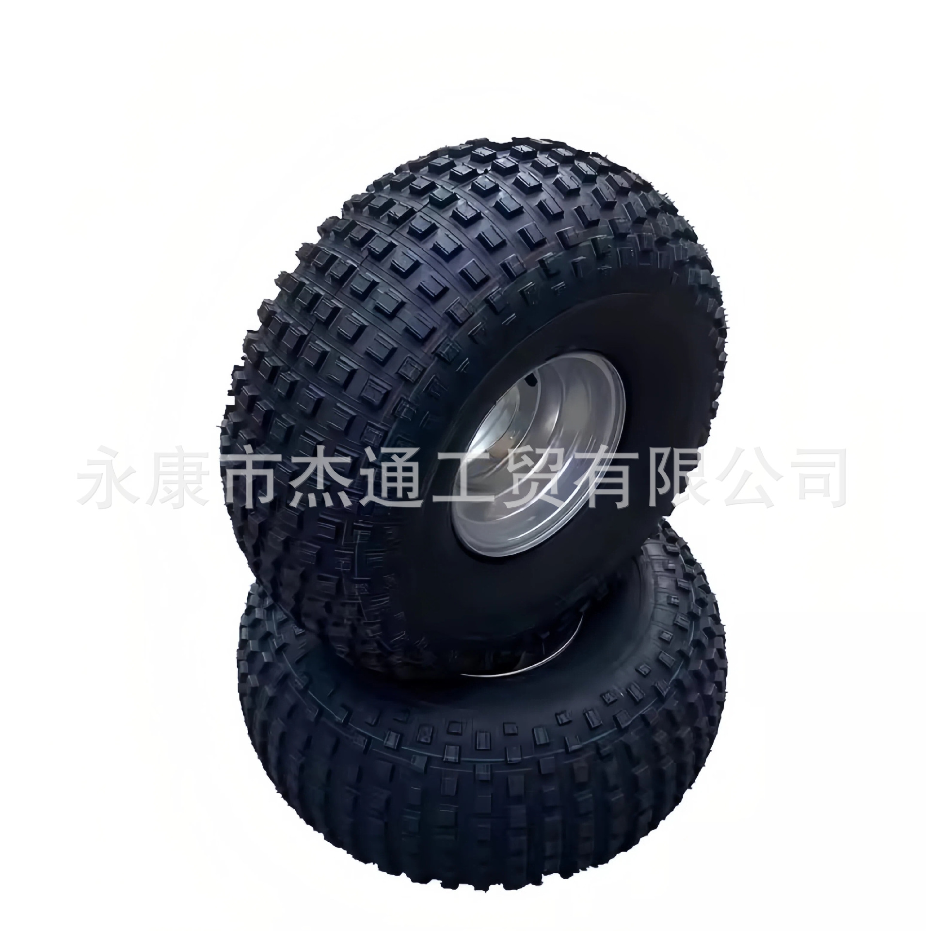 22X11-8 Off-Road Tire for Go-Karts, Atvs, Vacuum Tire with Iron Hub, Specifically for Four-Wheel Electric Vehicles