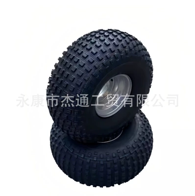 22X11-8 Off-Road Tire for Go-Karts, Atvs, Vacuum Tire with Iron Hub, Specifically for Four-Wheel Electric Vehicles