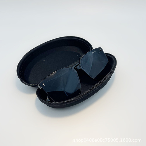 Polarized sunglasses matching set gift box logo eyeglass case live cloud pouch prescription sunglasses leather box