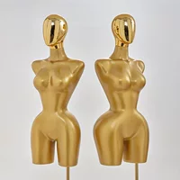 Трансграничный Gold Plus Size Золотой европейский и американский большой размер женской модели большой груди, тонкая талия, модельный реквизит