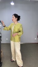 K068，,铜安醋酸上衣ML.不退不换