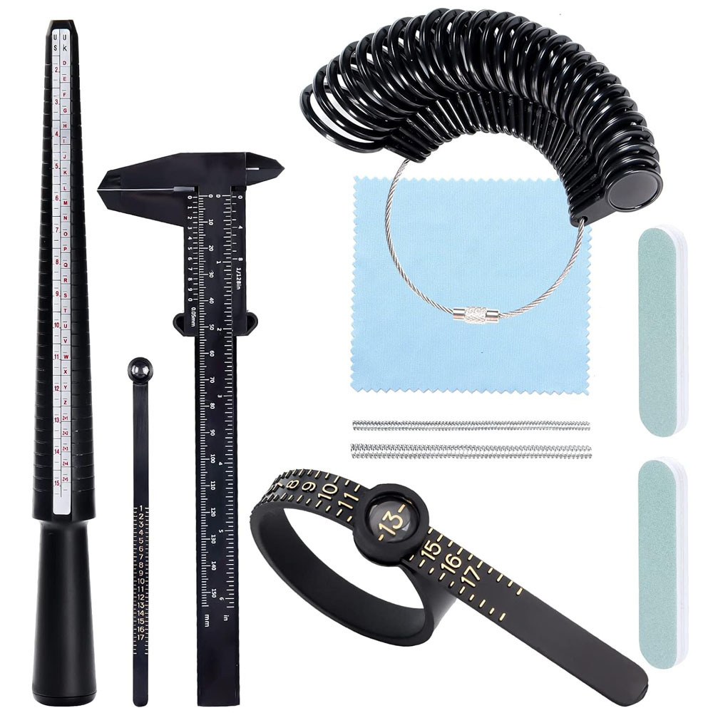 10피스 링 측정 세트