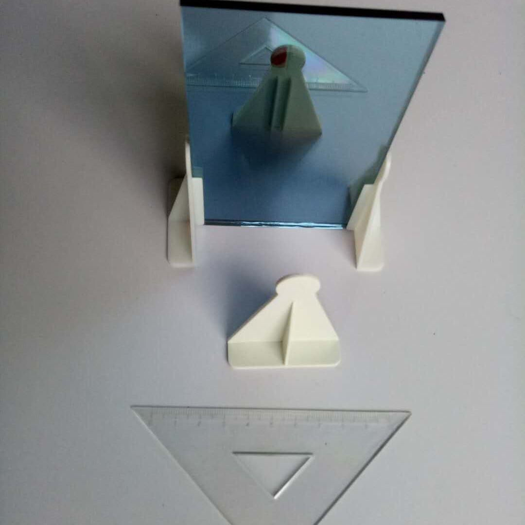 平面镜成像实验演示器初中物理光学实验教学仪器三棱镜验光仪器