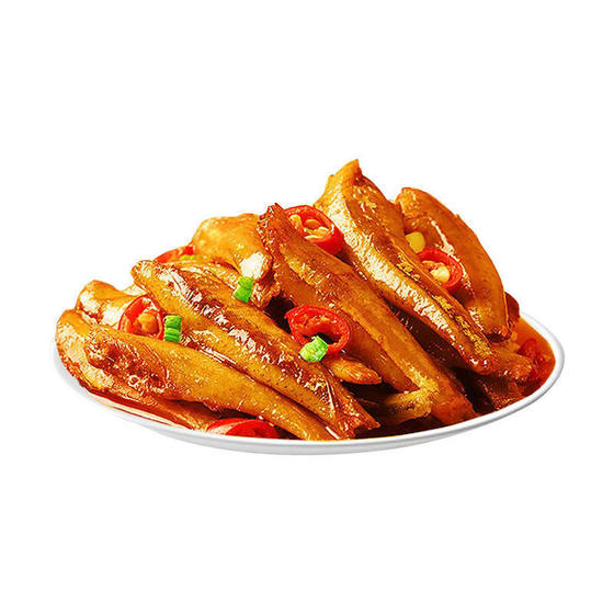 Jin Zi Xiao Yu Dried Deep Sea Xiao Yu Zi Hunan Specialty Spicy Small Yellow Fish Spicy Sauce Flavor Snacks