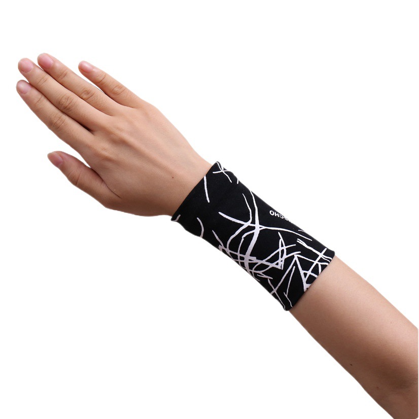 Factory direct summer thin cotton wrist guard men's sports fitness wrist guard women's sunscreen scar tattoo decoration wholesale