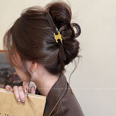 2025年新作 高級感あふれる早春用ヘアクリップ 女性用シャーククリップ 後頭部の髪の量が多い方用 ヘアピン ヘアアクセサリー