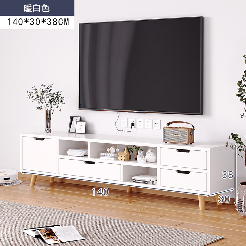 gabinete de televisión gabinete bajo moderno simple sala de estar pequeña casa dormitorio gabinete de piso de madera sólida simple gabinete de televisión