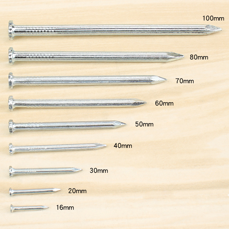 Steel nails, cement nails, wall nails, round nails, high-strength hardware iron nails, brick nails, special concrete nails, decoration hooks