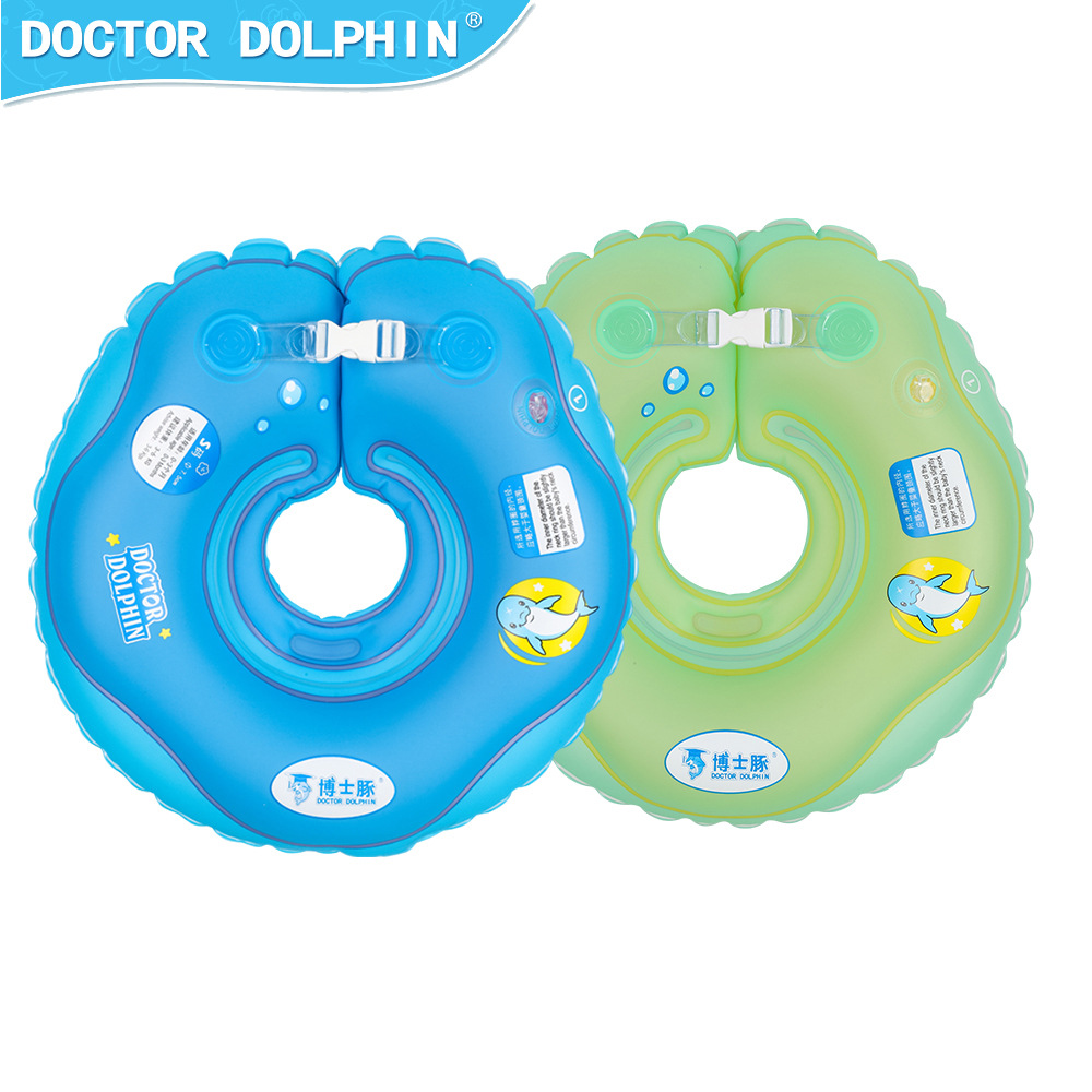 Doctor Dolphin | Bebé cuello inflable bebé natación productos auxiliares Madre y niño Museo collar recién nacido
