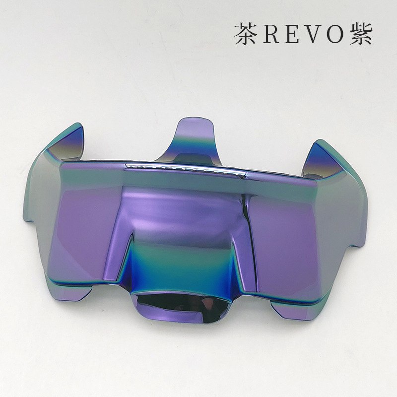 Suitable for Arai Rx7X Vz-Ram Rear Wing Modification, Universal for All Sizes, No-Drill Installation Rear Wing