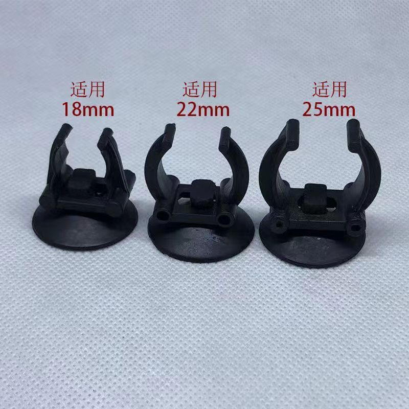 Tanque de peces lechón hebilla varilla de calefacción fija tarjeta de tubo fuerte acuario lámpara de esterilización clip de tubo de agua especial de vidrio clip