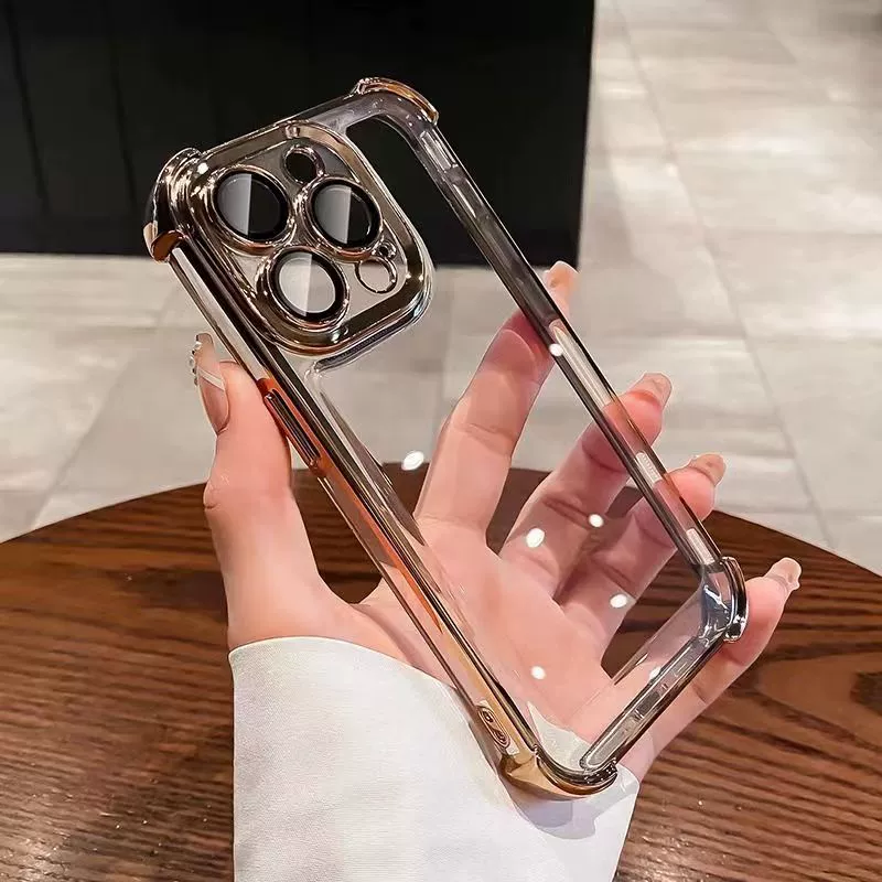 Apple, совместимый iPhone17 Pro, воздушное мешок, чехол для телефона, объектив, iPhone 16, iPhone, защита от падения