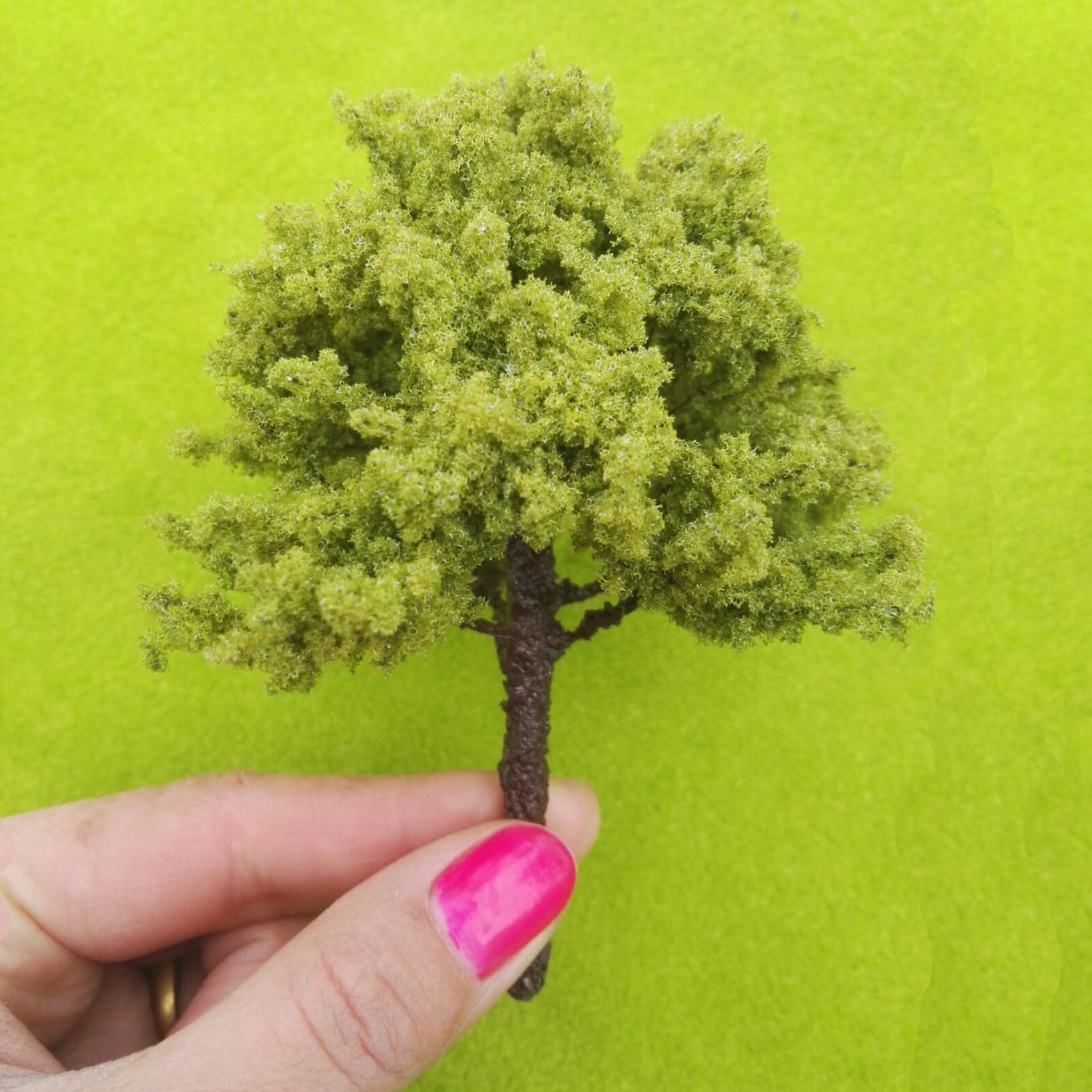 建筑模型沙盘材料 绿化模型配景 模型树 景观树仿真铁丝黄绿树