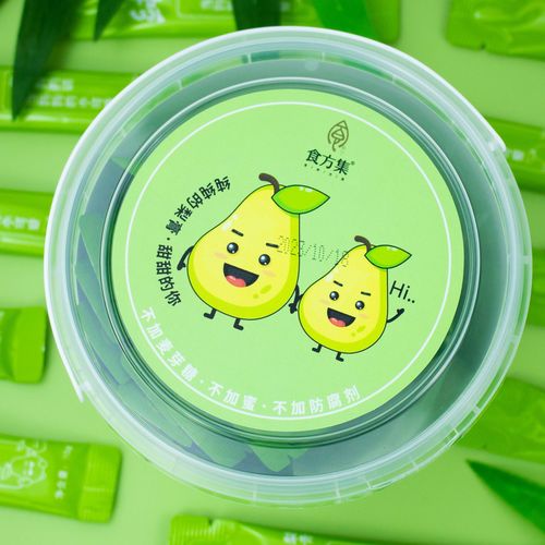 Food Set Pure Pear Paste Bucket 210g Clear Nourishing Cream Source Factory OEM Brand Independent Small Bag Popularity