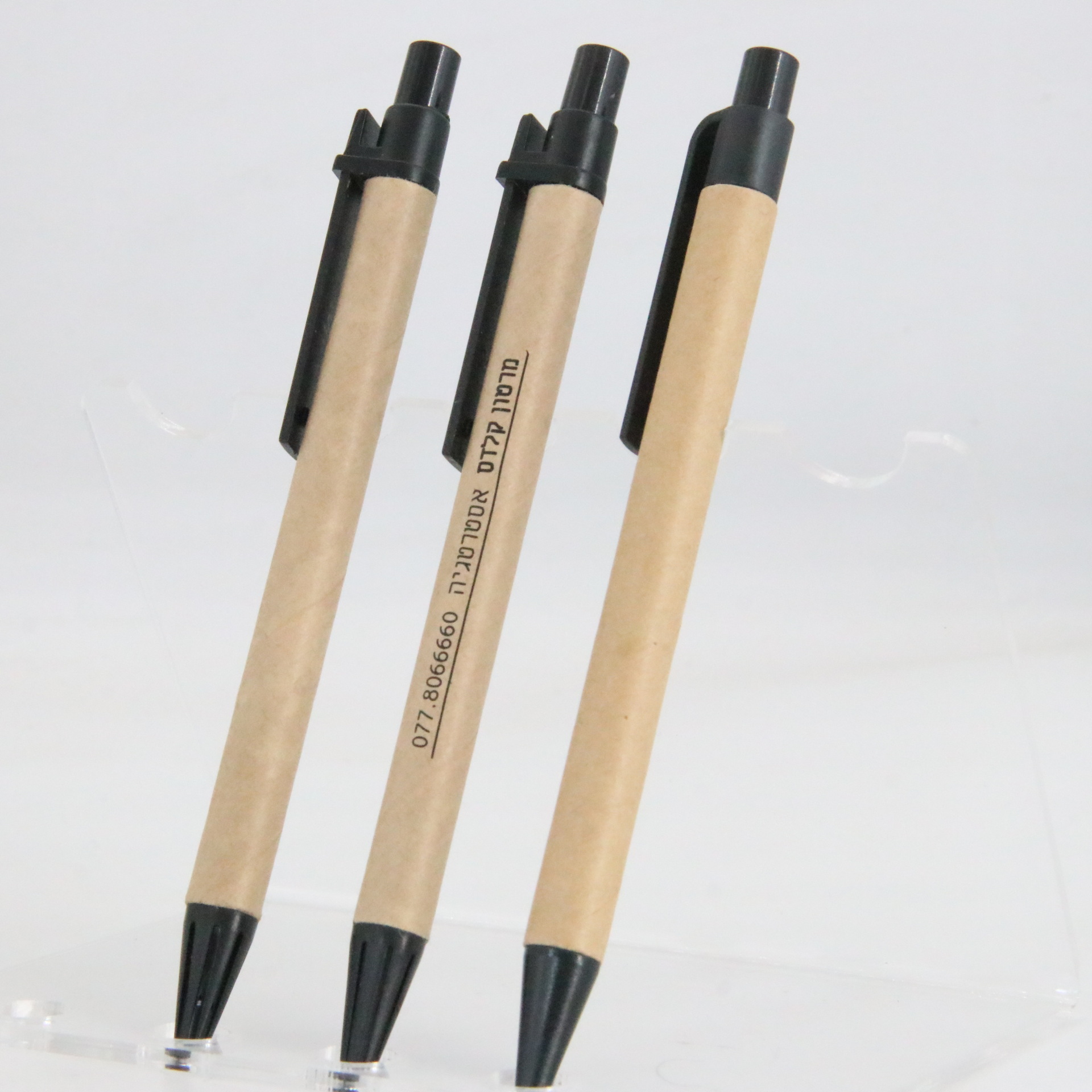 Prensa de tubo de papel pluma láser logo Bullet recarga de suministros escolares de oficina fábrica al por mayor publicidad pluma