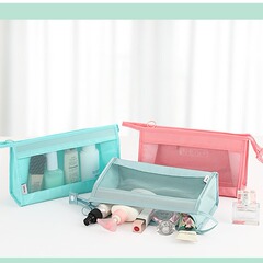 簡約牛津布防水磨砂化妝包旅行洗漱包便攜大容量手提化妝品收納袋