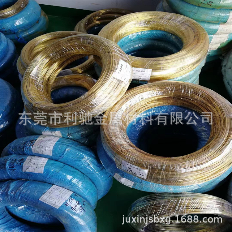 厂家直销 H65铜线 3/4黄铜天线弹簧线 质量稳定 送货到厂质量保证