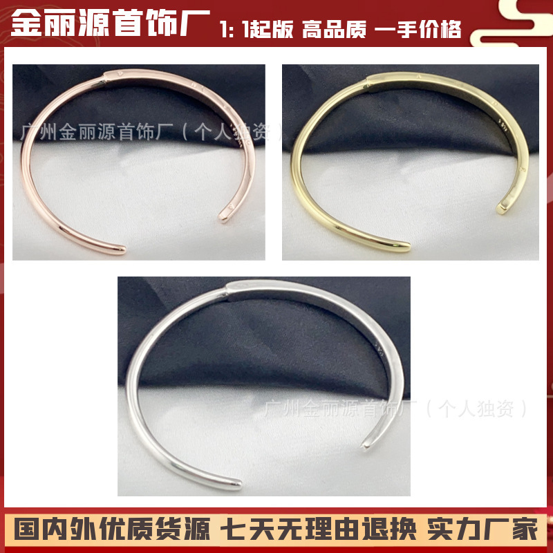 Pandora Silver-Plated Round Open Bracelet with Snake Design in Three Colors, DIY Jewelry Bracelet, Trendy and Personalized Style Pandora Silver-Plated Round Open Bracelet with Snake Design in Three Colors, DIY Jewelry Bracelet, Trendy and Personalized Style