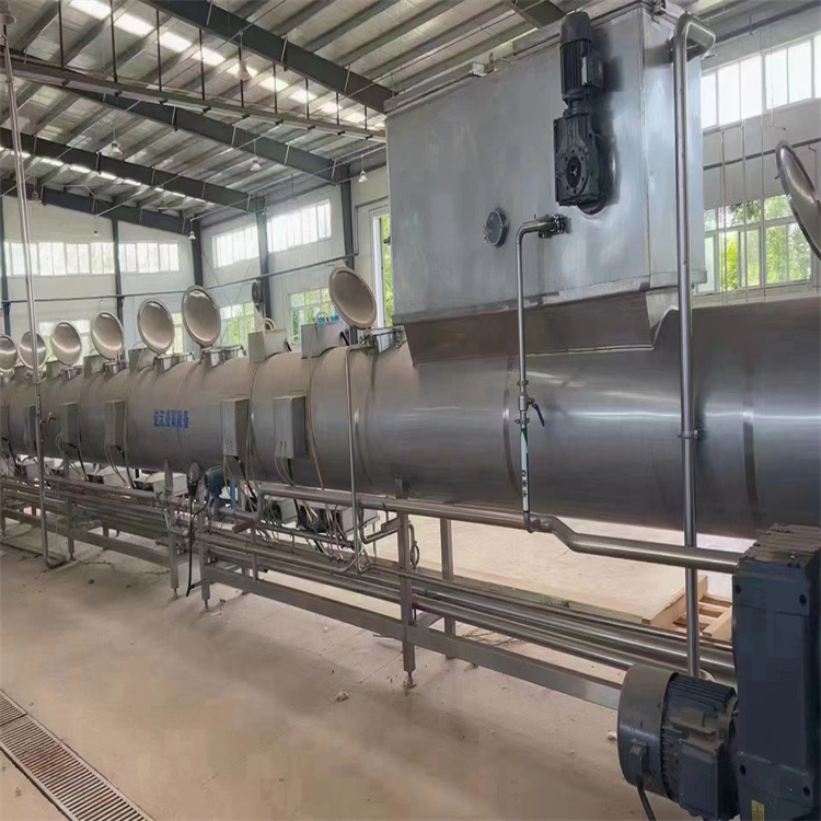 二手超声波逆流提取一套直径60厘米长35米发酵提取设备