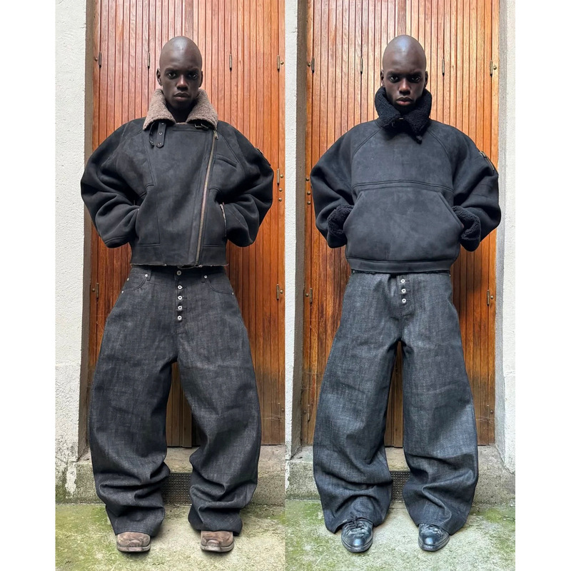 No Faith Studios Scimitar Baggy Japanese Limited Original Color Jeans Playboicarti Same Style No Faith Studios Scimitar Baggy Japanese Limited Original Color Jeans Playboicarti Same Style