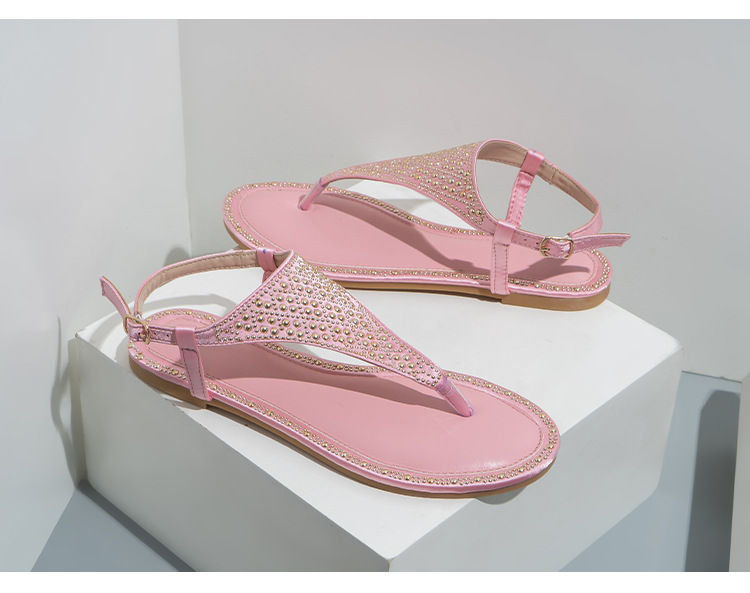 Sandali da donna Scarpe basse estive da donna Scivoli versatili_voghion.com