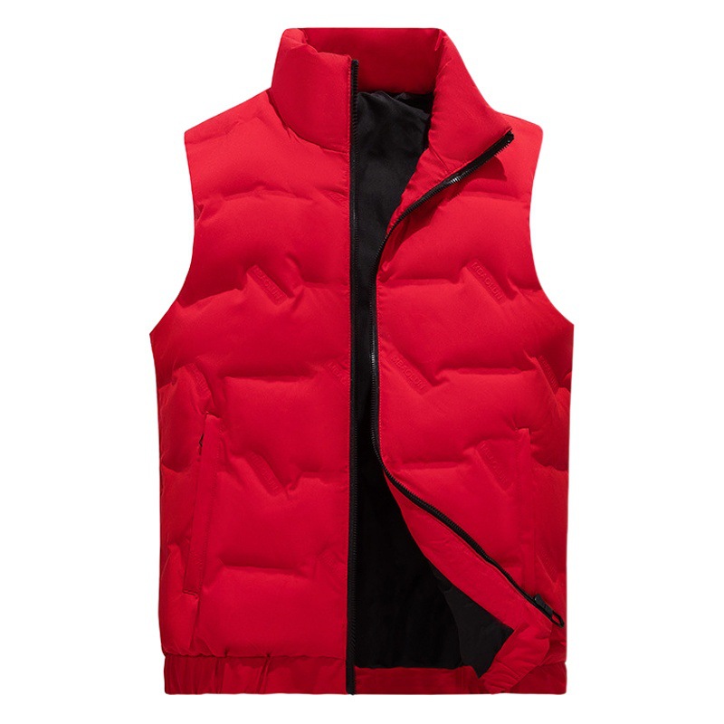 Abajo chaqueta abajo chaleco invierno de los hombres moda casual pato blanco abajo chaleco hombres y mujeres más tamaño abrigo grupo compra ropa