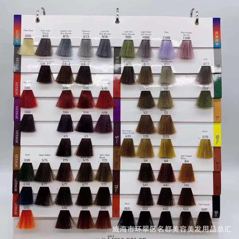 Black hair dye, dye cream for gray hair 2