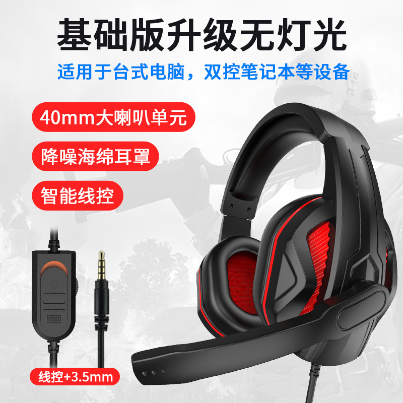 H4 Teaching Wired Headset Cross-border E-commerce Headset for High-end Computer Teaching