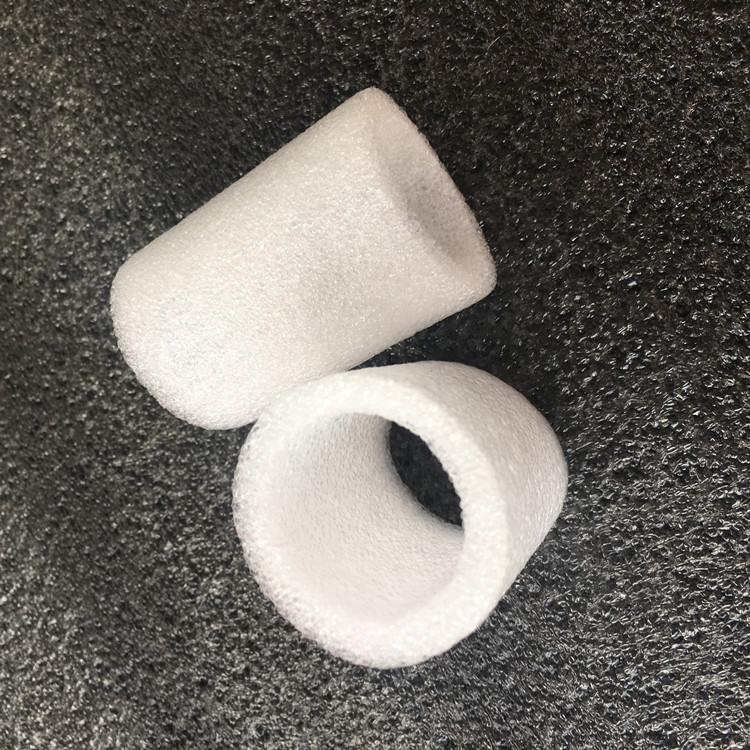 【厂家直销】珍珠棉EPE短管易碎品玻璃制品保护套 防摔减震泡沫棉